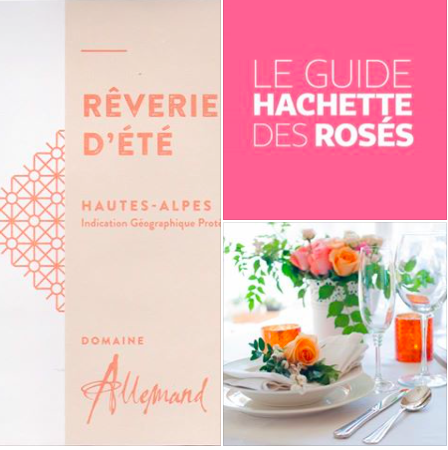 Notre Rosé Rêverie sélectionné au Guide Hachette !